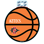 Aztec Basketball Icon Decal