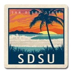 SDSU Palm Tree Coaster