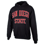 San Diego State Classic Pullover Sweatshirt-Black