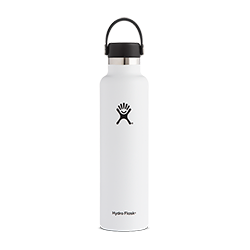 Hydro Flask 24 oz Standard Mouth Bottle-White
