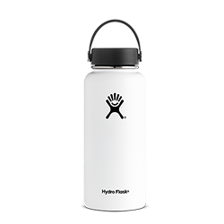 Hydro Flask 32 oz Wide Mouth Bottle-White