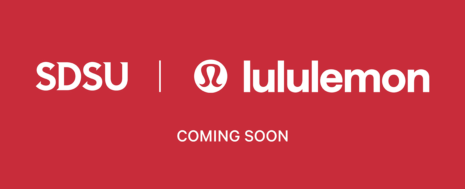 SDSU | lululemon. Coming Soon