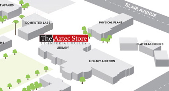 The Aztec Store Directional Map