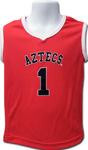 Toddler Aztecs Basketball Jersey - Red