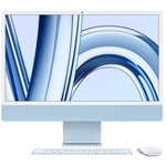 24-inch iMac: Apple M3 Chip With 8-core CPU And 10-core GPU, 256GB - Blue
