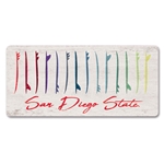 San Diego State Magnetic Surfboards