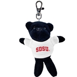 SDSU Plush Panther Keytag