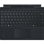 Microsoft Surface Pro 10 Keyboard with Slim Pen Charging - Black