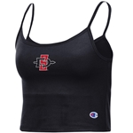 SDI Women's Crop Tank Top with Padding