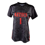 Women's SDSU Aztec Calendar #1 Soccer Jersey