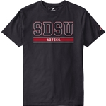 Open Outline SDSU over Aztecs in Stripe