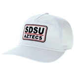 Skully snapback cap with SDSU Aztecs Patch