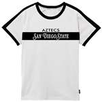 Women's Swell Ringer Tee SDSU Aztecs