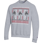 SAN DIEGO STATE Surfboard Ugly Crewneck Sweatshirt