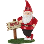 12" Garden Gnome SD Interlock Cap Go Aztecs Sign