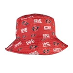 Reversible Bucket Hat SD Interlock SDSU Aztecs