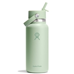 Hydro Flask 32 oz Wide Mouth Bottle with Flex Straw Cap - Aloe