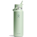 Hydro Flask 40 oz Wide Mouth Bottle with Flex Straw Cap - Aloe