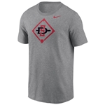 Nike Dri-Fit Tee SD Interlock on Baseball Diamond