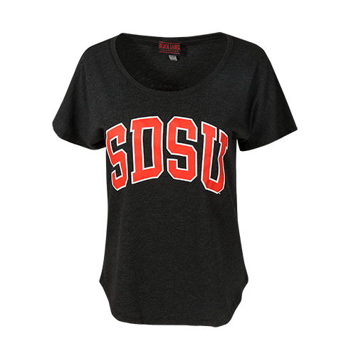 Lids San Diego State Aztecs Alternative Apparel Women's Keepsake T-Shirt -  Cardinal