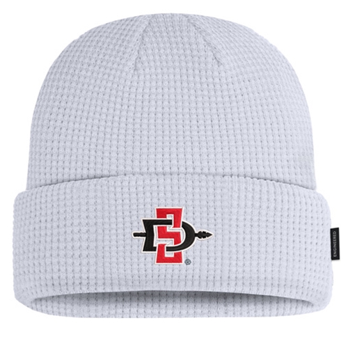 Shop Aztecs 2024 Nike Sideline Terra Waffle Beanie