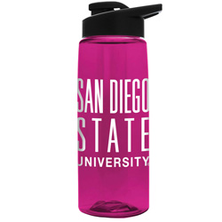 See Through Water Bottle San Diego State University