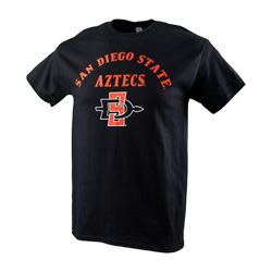 San Diego State Over SD Interlock Tee