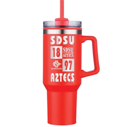 40oz Travel Tumbler SDSU Logos