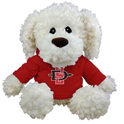 Mopsy White Dog Plush