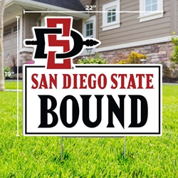 Yard Sign SDSU Bound