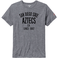 Tri Blend Vintage Tee San Diego State Aztecs CA 1897