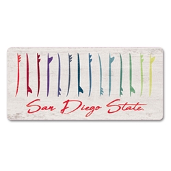 San Diego State Magnetic Surfboards