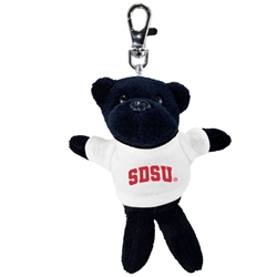 SDSU Plush Panther Keytag