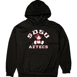 Disney SDSU Sitting Mickey Aztecs Hooded Sweatshirt