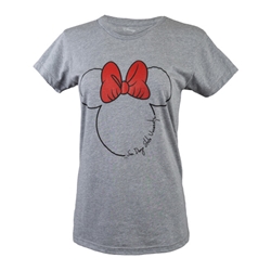 Women's Disney Biblend Tee with San Diego State Outline Minnie