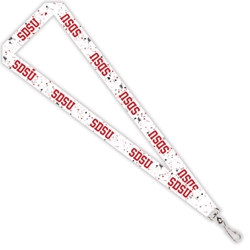 3/4" Speckled SDSU Lanyard