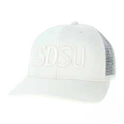 Quilted Snapback Cap With Tonal SDSU