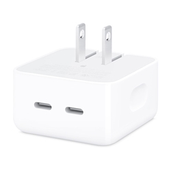 Apple 35W Dual USB-C Port Compact Power Adapter