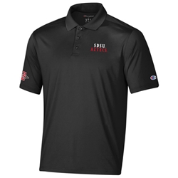 Essential Polo SDSU Aztecs With SD Interlock On Sleeve