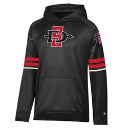 Jersey Look Hoodie SD Interlock Front And Shoulders