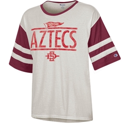 Womens Throwback Tee SDSU Aztecs