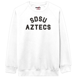 Essential Crew with Sewn On SDSU Aztecs