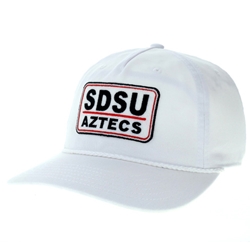 Skully snapback cap with SDSU Aztecs Patch