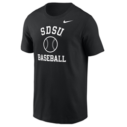 Nike Cotton SDSU Baseball Icon Tee