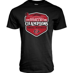 2025 SDSU Swimming and Diving Mountain West Champions Tee