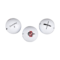 3-Pack SDSU Golf Balls